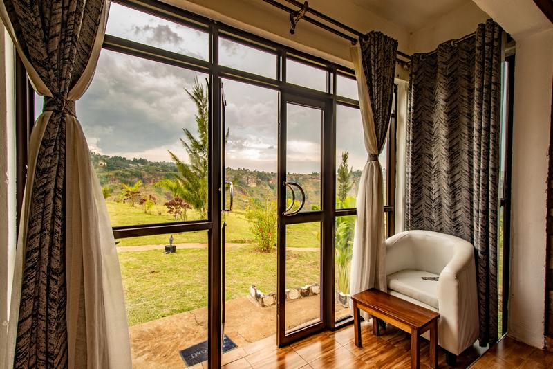 Rooms with a gorgeous view at Sipi Valley Resort