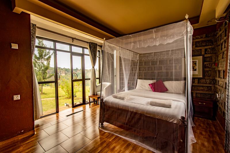 Sipi Valley Resort, double room accommodation in Sipi