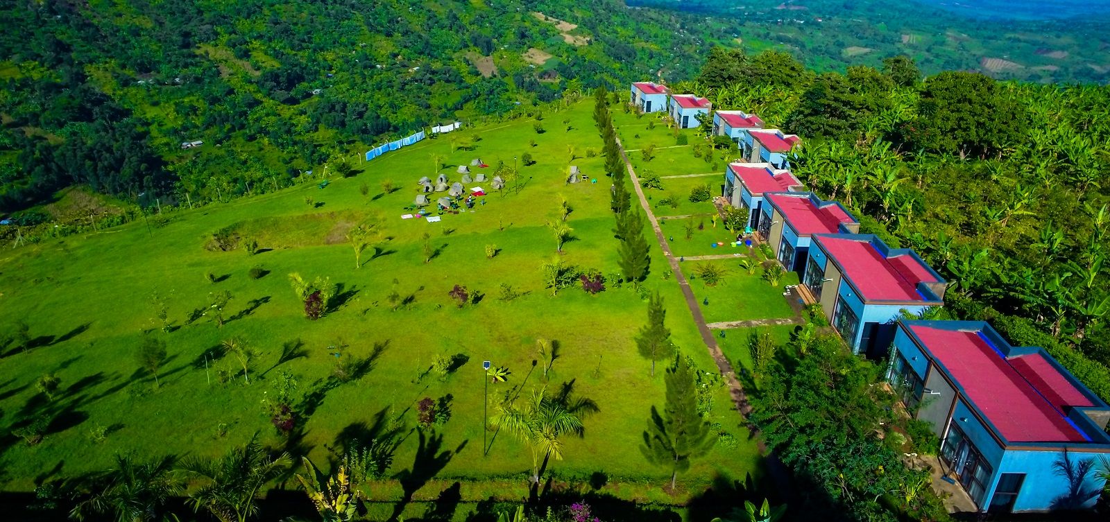 Sipi Valley Resort located on the slopes of Mount Elgon